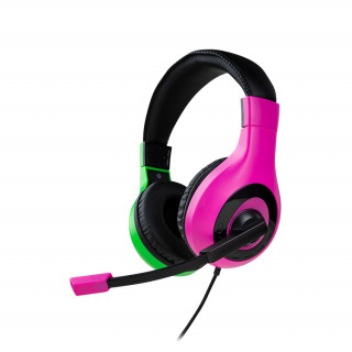 Nacon Stereo Gaming Headset for Switch Pink & Green Switch