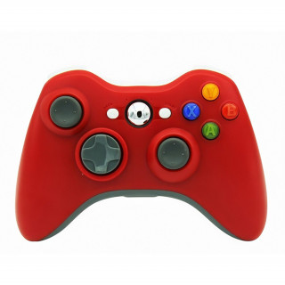 Xbox 360 Vezeték nélküli kontroller (Piros) + Vezeték nélküli adapter Xbox 360