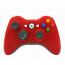 Xbox 360 Vezeték nélküli kontroller (Piros) + Vezeték nélküli adapter thumbnail