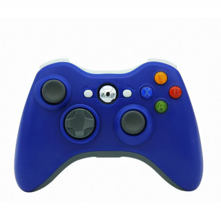 Xbox 360 Vezeték nélküli kontroller (Kék) + Vezeték nélküli adapter Xbox 360
