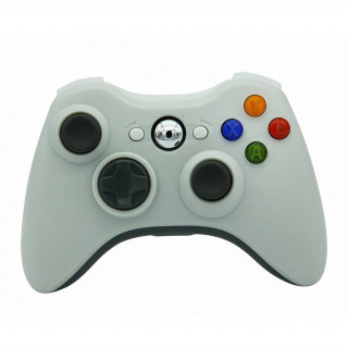 Xbox 360 Vezeték nélküli kontroller (Fehér) + Vezeték nélküli  Adapter Xbox 360