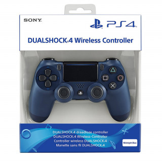 PlayStation 4 (PS4) Dualshock 4 Controller (Midnight Blue) (Bontott) 