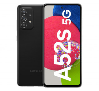Samsung Galaxy A52s 5G 128GB 6GB RAM Dual mobiltelefon (Fekete) (használt) Mobil