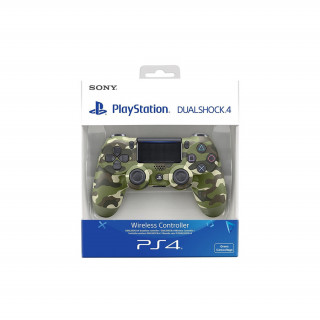 Playstation 4 (PS4) Dualshock 4 Controller (Camo Green) (Bontott) 