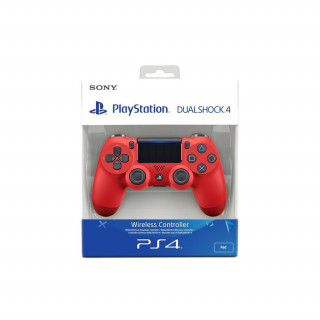 Playstation 4 (PS4) Dualshock 4 Controller (Red) (2016) (Bontott) 