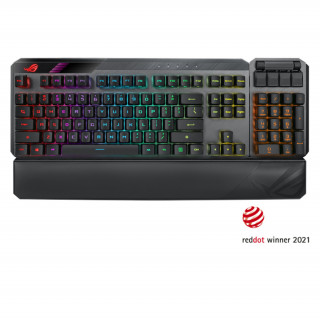 ASUS ROG Claymore II RGB RX billentyűzet - HU (90MP01W0-BKHA00) PC