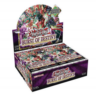 Yu-Gi-Oh! Burst of Destiny Booster Display Játék