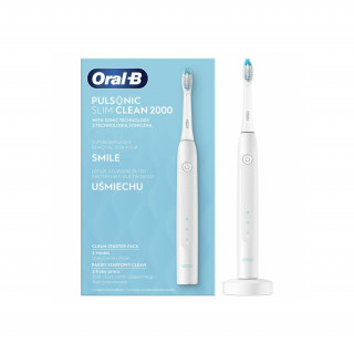Oral-B Pulsonic Slim Clean 2000 fehér elektromos fogkefe 