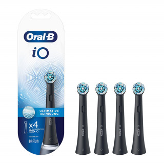 Oral-B iO fogkefefej Ultimate Clean fekete 4 db Otthon
