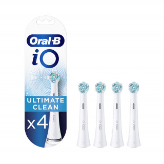 Oral-B iO fogkefefej Ultimate Clean fehér 4 db Otthon