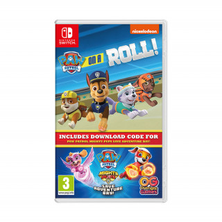 Paw Patrol: On a Roll! and Paw Patrol Mighty Pups: Save Adventure Bay! Nintendo Switch