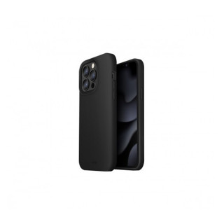 Uniq Lino Apple iPhone 13 Pro, szilikon tok, fekete Mobil