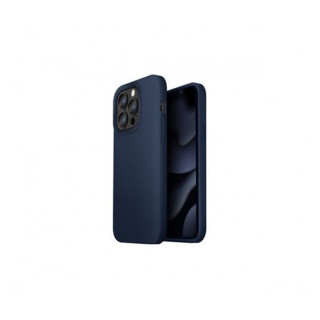 Uniq Lino Apple iPhone 13 Pro, szilikon tok, kék 