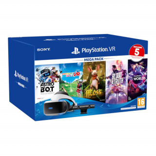 PlayStation VR Mega Pack 3 + (Blood & Truth, Moss, Astro Bot Rescue Mission, Everybodys Golf VR) (Bontott) PS4