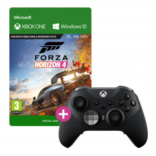 Forza Horizon 4: Standard Edition (ESD MS) + Xbox Elite Series 2 vezeték nélküli kontroller Xbox One