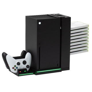 Froggiex FX-XS-C1-B Xbox Series X Multifunkciós tölőállomás Xbox Series