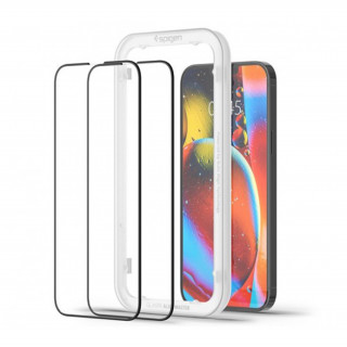 Spigen AlignMaster "Glas.tR" Apple iPhone 13/13 Pro Tempered kijelzővédő fólia (2db) Mobil