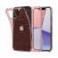 Spigen Liquid Crystal Glitter Apple iPhone 13 mini Rose Quartz tok, átlátszó thumbnail