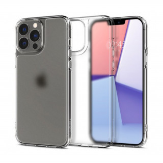 Spigen Quartz Hybrid Apple iPhone 13 Pro Matte Clear tok, fekete-átlátszó Mobil