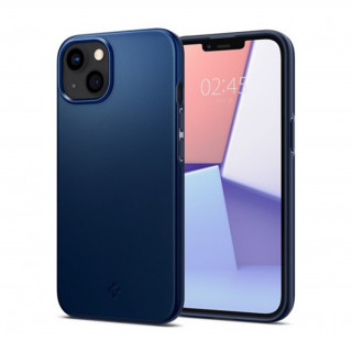 Spigen Thin Fit Apple iPhone 13 Navy Blue tok, kék Mobil