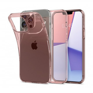 Spigen Crystal Flex Apple iPhone 13 Pro Rose Crystal tok, rózsaszín-átlátszó Mobil