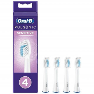 Oral-B Pulsonic Sensitive 4 db-os elektromos fogkefe pótfej szett Otthon