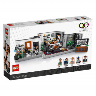 LEGO Creator Expert Queer Eye – The Fab 5 Loft (10291) Játék