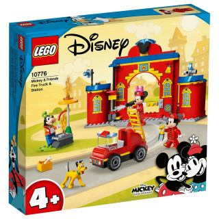 LEGO Mickey & Friends Fire Truck & Station (10776) Játék