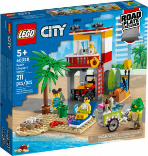 LEGO City Beach Lifeguard Station (60328) Játék