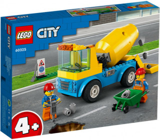 LEGO City Cement Mixer Truck (60325) Játék
