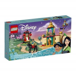 LEGO Disney Princess Jázmin és Mulan kalandja (43208) Játék