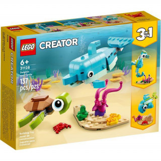 LEGO Creator Dolphin and Turtle (31128) Játék