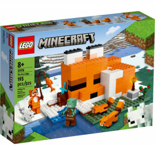 LEGO Minecraft The Fox Lodge (21178) Játék