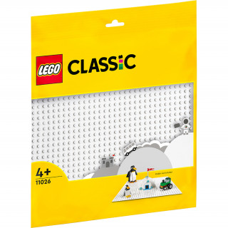 LEGO Classic White Baseplate (11026) Játék