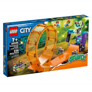 LEGO City Csimpánzos zúzós kaszkadőr hurok (60338) Játék