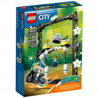 LEGO City The Knockdown Stunt Challenge (60341) Játék