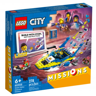 LEGO City Water Police Detective Missions (60355) Játék