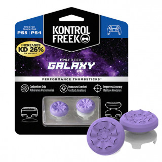 KontrolFreek FPS Freek Galaxy performance PS5 thumbsticks Lila PS5