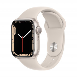 Apple Watch Series 7 41 mm OLED Bézs GPS (műhold) Mobil