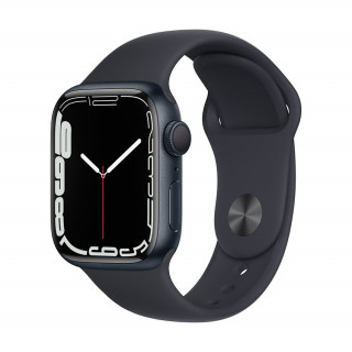 Apple Watch Series 7 GPS 41 mm Éjfekete MKMX3HC/A Mobil