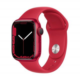 Apple Watch Series 7 GPS 41 mm Piros MKN23HC/A Mobil