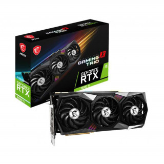 MSI GeForce RTX 3090 Ti Gaming X Trio 24G GDDR6X Videokártya (V509-014R) 