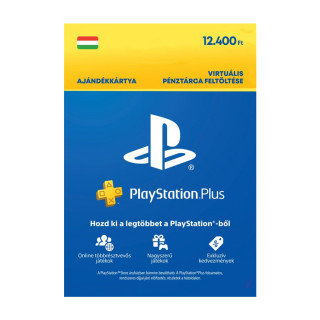 Playstation Plus Egyenlegfeltöltés 12400 Ft (DIGITÁLIS) PS4
