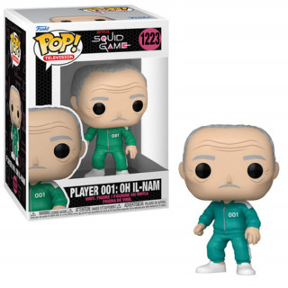 Funko Pop! Television: Squid Game - Player 001: Oh Il-Nam #1223 Vinyl Figura Ajándéktárgyak