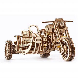 UGEARS Oldalkocsis motor – mechanikus modell Játék