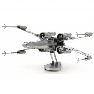 Metal Earth Star Wars X-Wing űrrepülő - lézervágott acél makettező szett Játék