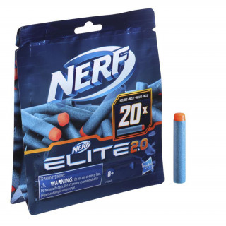Hasbro Nerf Elite 2.0 szivacslövedék utántöltő csomag - 20db (F0040) Játék