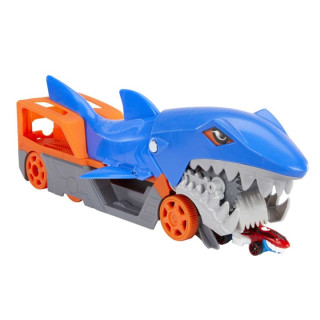 Mattel Hot WheelsCity: Shark Chomp Transporter Játékszett (GVG36) Játék