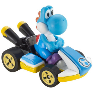 Mattel Hot Wheels: Mario Kart - Light-Blue Yoshi Die-Cast (GBG35) 