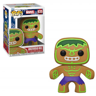 Funko Pop! Marvel: Holiday - Gingerbread Hulk #935 Bobble-Head Vinyl Figura 